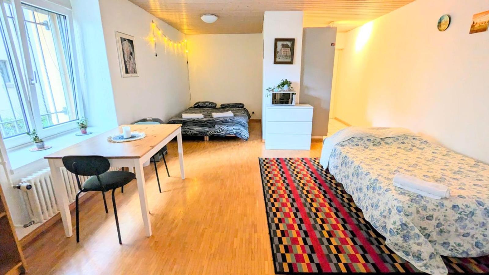 Urban Retreat - Cozy Studio With Private Patio Apartment Zurich Exterior photo